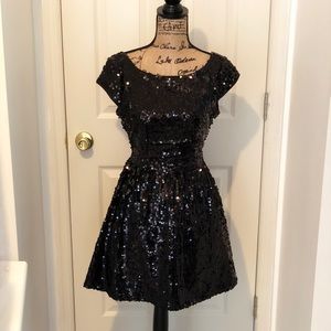 Sequin junior dress from Macy’s